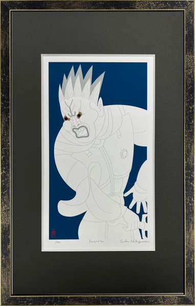 【版画・絵画】中川学『伐折羅大将』ジクレー■限定100部・新品★｜アート明日香 17,182円