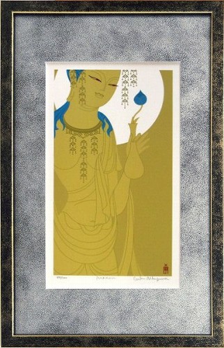 楽天市場 版画 絵画 中川学 観音菩薩 ジクレー 限定100部 新品 アート明日香