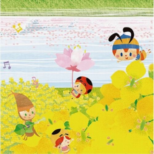 はりたつお『桜と菜花の二重奏』・イメージ