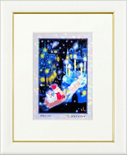 【版画・絵画】吉岡浩太郎『聖夜』クリスタルプリント■限定1000部・新品★｜アート明日香