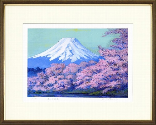 楽天市場】「美しき日本」 【富士山】吉岡浩太郎 【版画作品】富士山