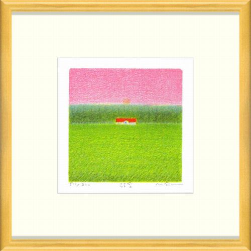 川合玉堂 限定リトグラフ 楽天市場】【版画・絵画】川合玉堂『富嶽』リトグラフ□限定200