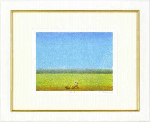 楽天市場】【版画・絵画】府川誠『樹立』リトグラフ□限定100部・新品