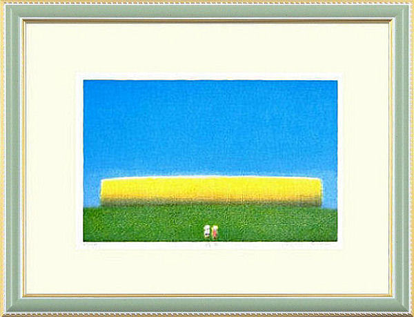 楽天市場】【版画・絵画】府川誠『春心地』リトグラフ□限定300部