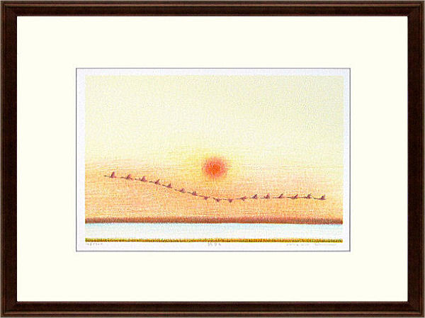 川合玉堂 限定リトグラフ 楽天市場】【版画・絵画】川合玉堂『富嶽』リトグラフ□限定200