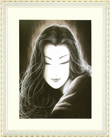 楽天市場】絵画 インテリア 鶴田一郎・喜びのミューズ 美人