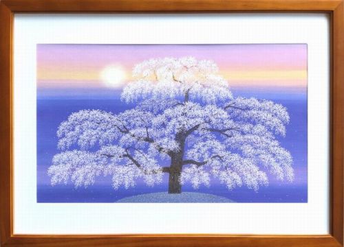 楽天市場】絵画 照沼 光治「爛漫」 KT-02002周年記念品 プレゼント