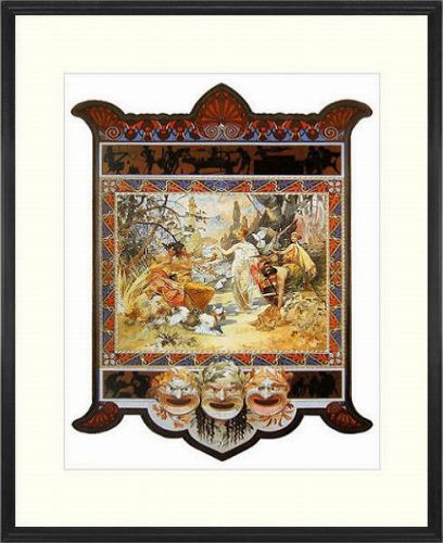 楽天市場】絵画：アルフォンス・ミュシャ・四季『夏』限定刷 65／300