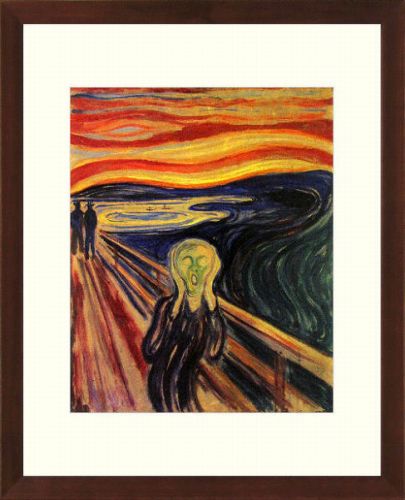 【絵画】エドヴァルド・ムンク『叫び』複製画■新品★｜アート明日香