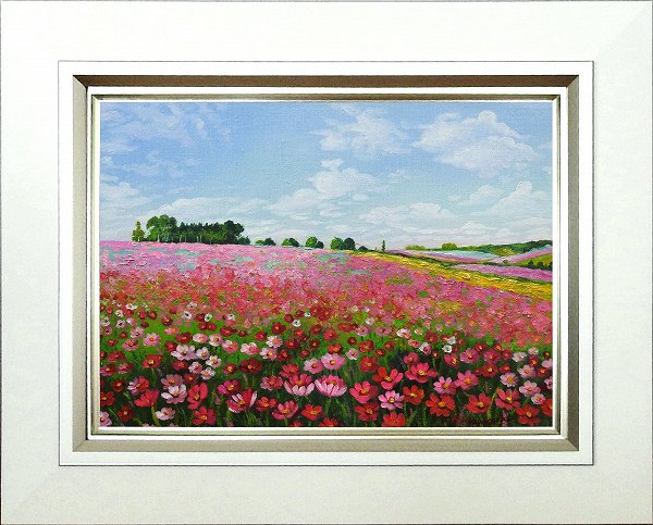 46×53㎝「田植え前の水田」油彩・原画・F10 bin240509141317009.jpg
