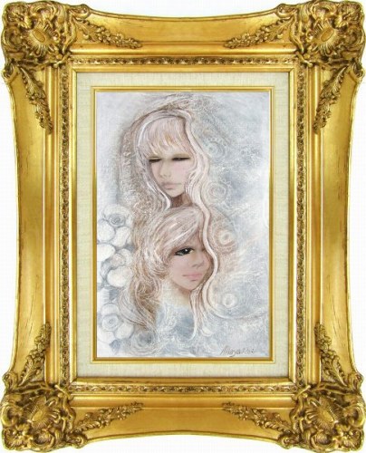 楽天市場】真椰レイ 「 帽子の女 」 水彩画 【中古】 : 内田画廊