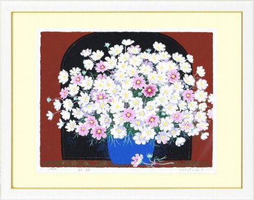 吉岡浩太郎　シルクスクリーン「花のメロディ」 楽天市場】吉岡浩太郎・花のメロディ（絵画・版画） : 絵画生活