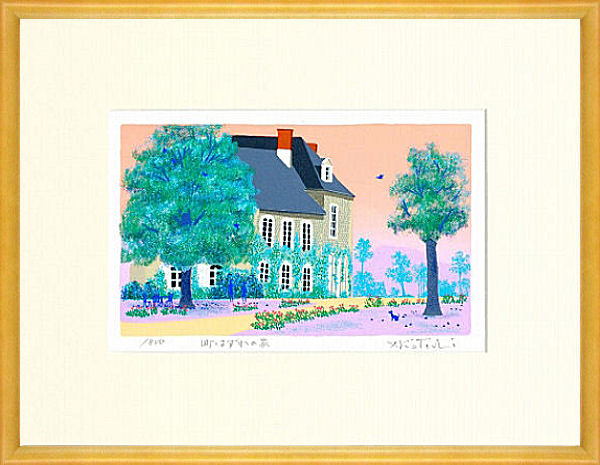 吉岡浩太郎　シルクスクリーン「花のメロディ」 吉岡浩太郎 シルクスクリーン「花のメロディ」 吉岡浩太郎 絵画