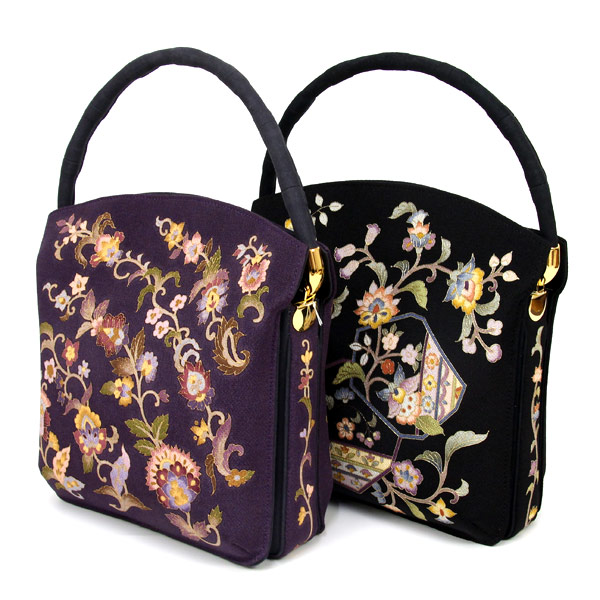 楽天市場】バッグ 和装 皇室ご愛用 京老舗岡重謹製 OKAJIMA シルク