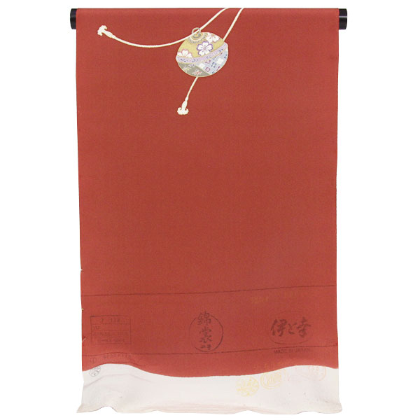 【超眼球！50％OFF  6/4-6/11 百貨店SALE 二分の一引き換え証】珠玉物！伊と幸出どころ 本手描友禅 付下げ 着尺「鈴文様」フォーマル用に tsk200【あすかや】