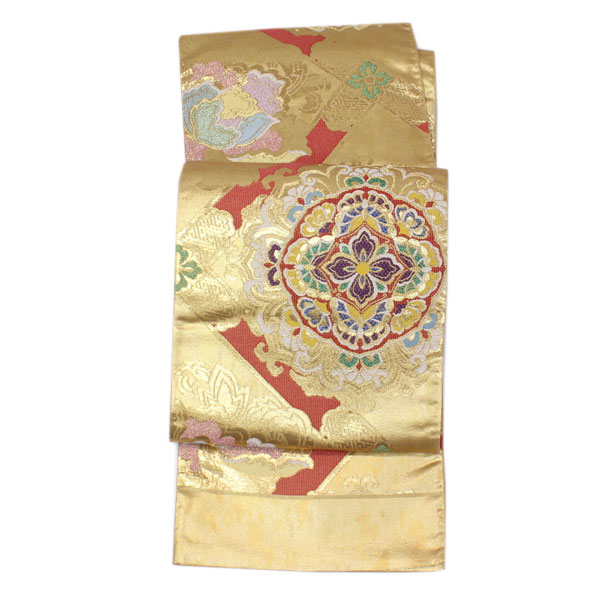 楽天市場】着物 帯 振袖用 河合美術織物 最高級 京 西陣織 唐織 箔錦帯