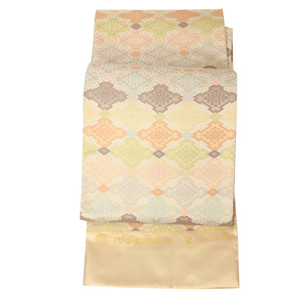 楽天市場】着物 帯 西陣 手織 本佐賀錦袋帯 亀甲正倉院紋 あすかや