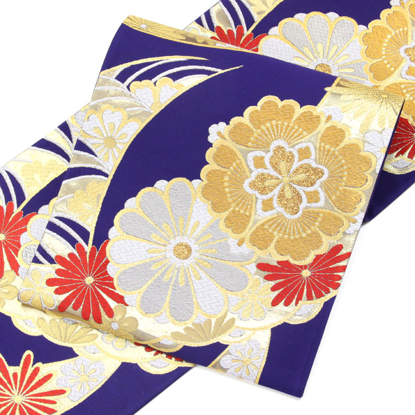 楽天市場】着物 帯 河合康幸謹製 高級 唐織袋帯 振袖にも 能楽招福文