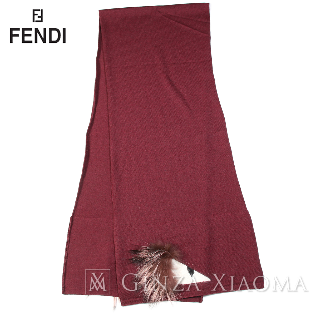 低価格で大人気の FENDI ・モンスター/ファーストール マフラー