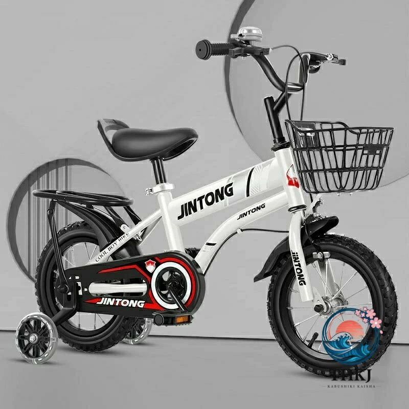 子供用自転車 子ども用 自転車 光る補助輪 ブレーキ付ゴムタイヤ装備 キッズバイ 男の子 女の子 幼児自転車 バランス感覚養成 自転車調節可能なシート おしゃれ ガール ボーイズ ユニセックス フェンダー付きキックスタンドハンドブレーキ 3 歳 11 歳｜アスミル店