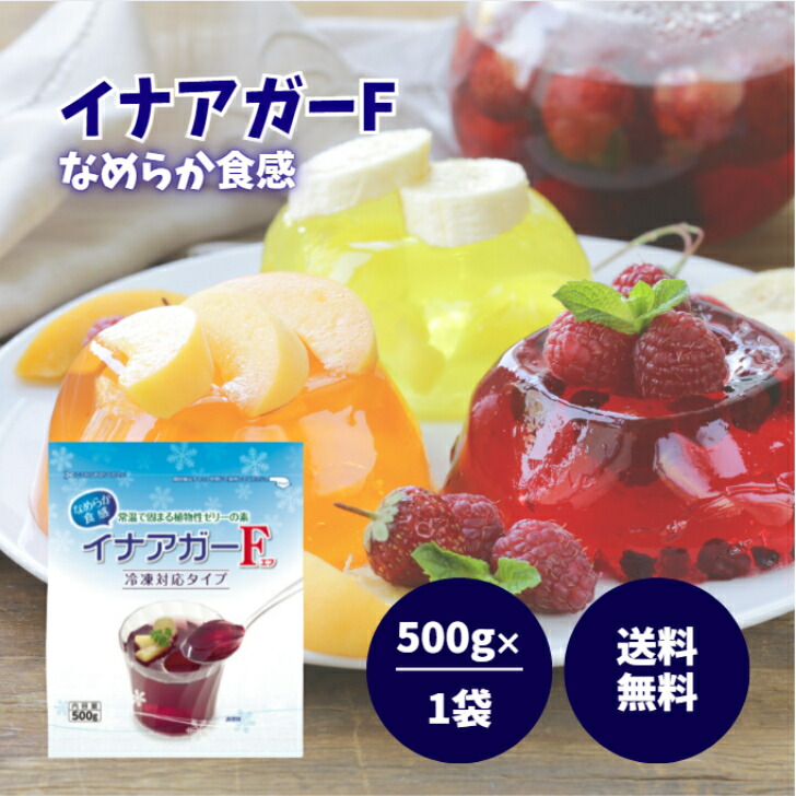 楽天市場】伊那食品 イナアガーL 500g 業務用 ゼリー 植物性 お菓子