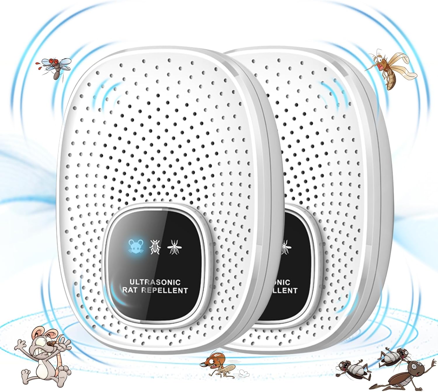 楽天市場】【2個セット】ネズミ 駆除 超音波ネズミ駆除器 ゴキブリ対策