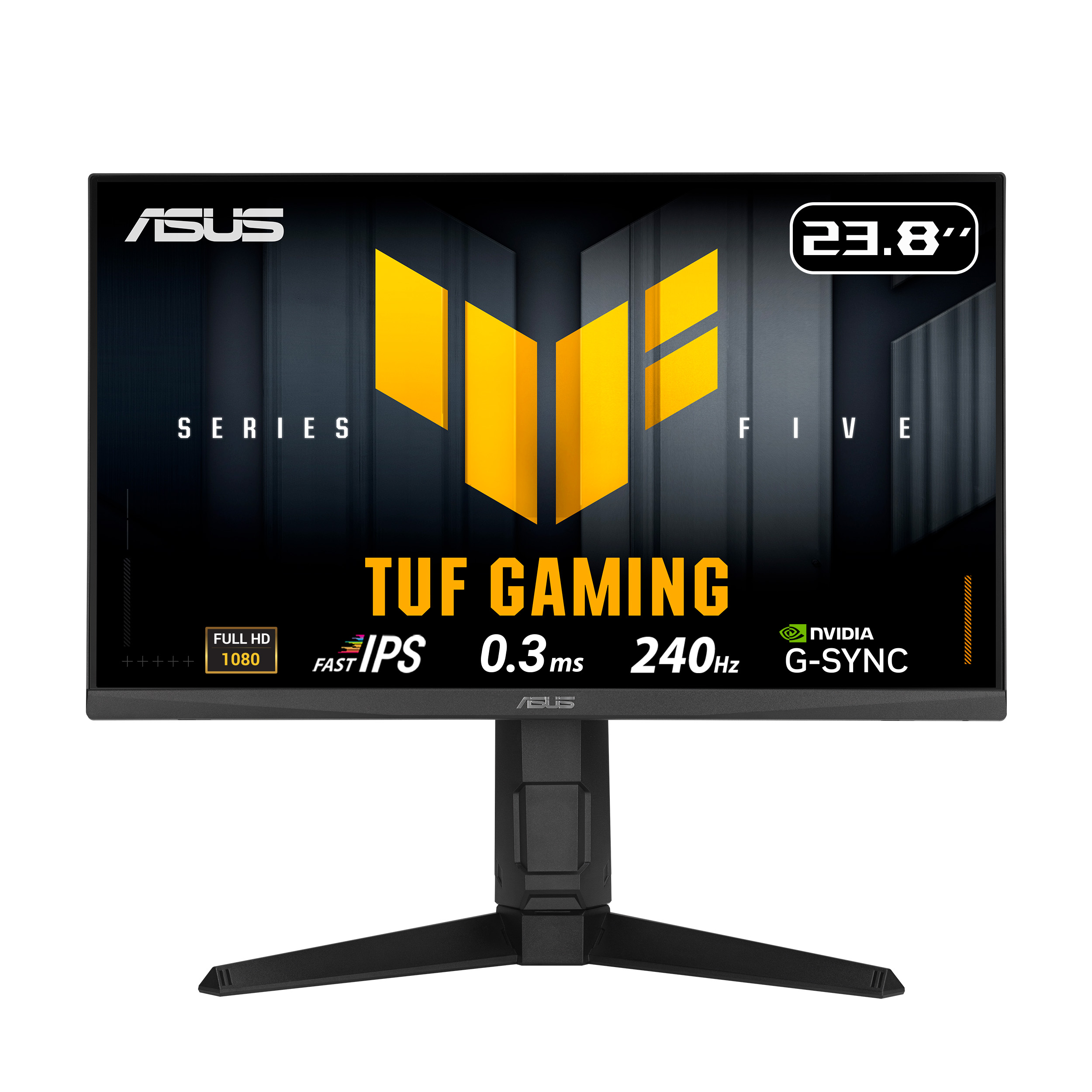 ASUS ゲーミングモニター/TUF Gaming シリーズ 5 -VG249QML5A/23.8インチ/フルHD/Fast-IPSパネル/240Hz/0.3ms/G-SYNC対応/AMD FreeSync Premium/ELMB SYNC/99% sRGB/高さ調整可能/DisplayWidget Center/Gaming AI/国内正規品｜ASUS Store 店
