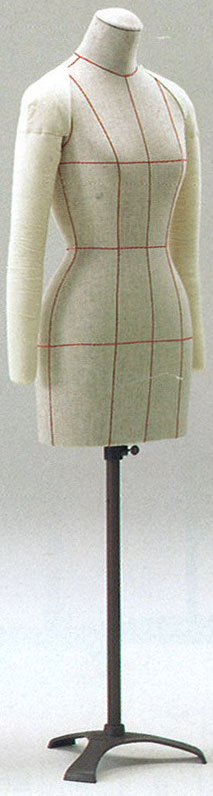 楽天市場】ｷｲﾔ 1/2縮寸ﾎﾞﾃﾞｨ芯地張り MIL-102-S（Kiiya トルソー