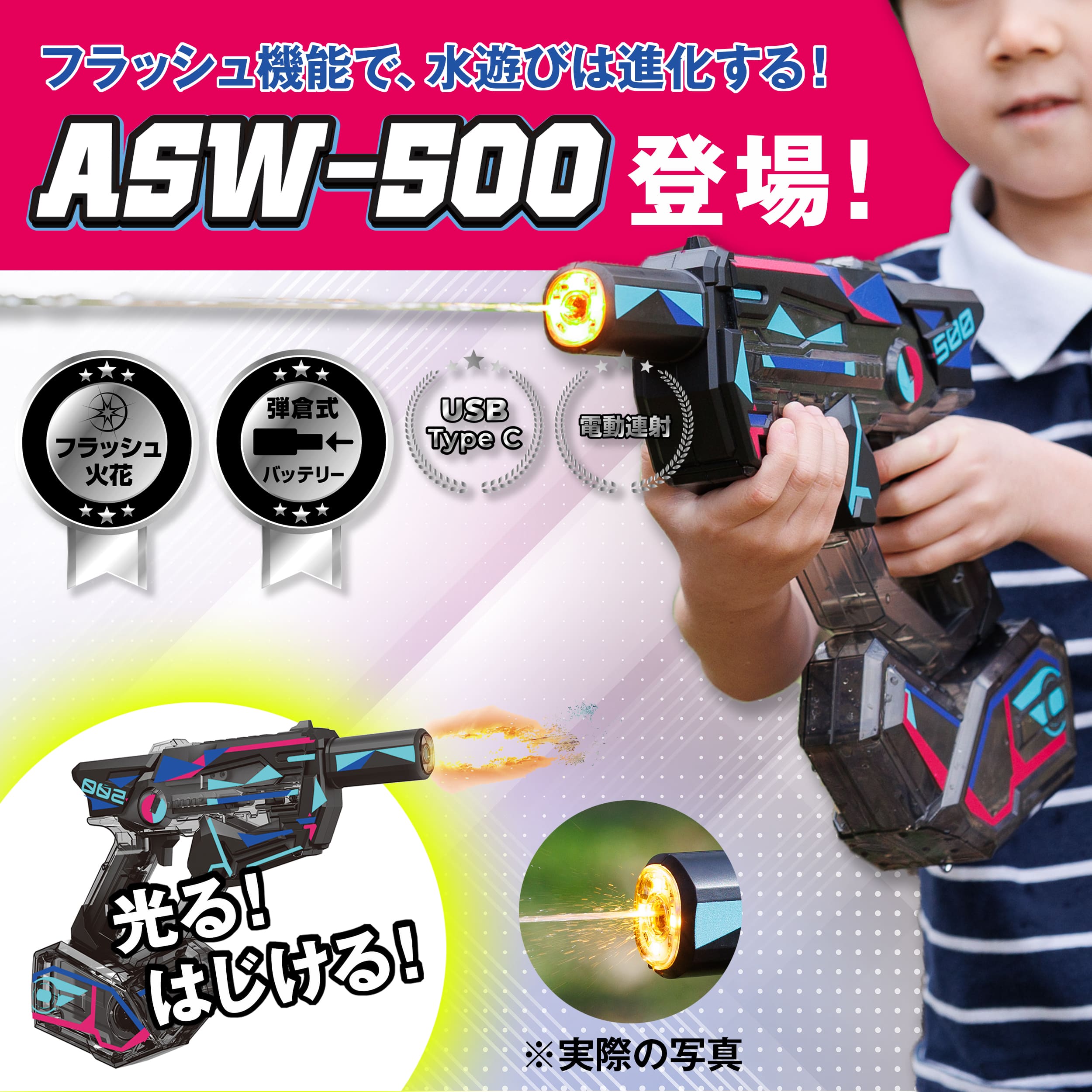 【大特価】電動ウォーターガン ASW-900 BLAST オートチャージ搭載 Amazon | 電動ウォーターガン ASW-900 BLAST オートチャージ搭載