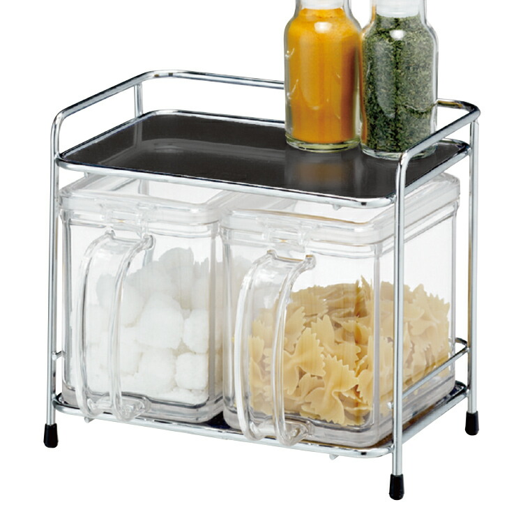 楽天市場】調味料ラック キッチン 収納 新生活 【 アスベル フォルマ