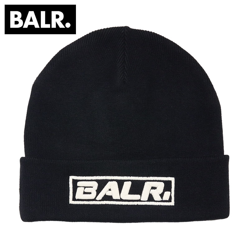 BALR. ニット帽 HEXLINE BADGE BEANIE B6120.1009 ボーラー BALR. BALR. ニット帽 HEXLINE BADGE BEANIE B6120