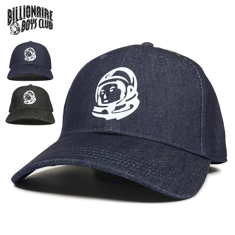 【P10倍】【MAX88%OFF 誕生祭FINAL 最大20％OFFクーポン配布】ビリオネアボーイズクラブ キャップ BILLIONAIRE BOYS CLUB 帽子 メンズ レディース ブランド デニム 大きいサイズ おしゃれ おすすめ 人気 黒 bbc23aw001 ブルー ブラック M L