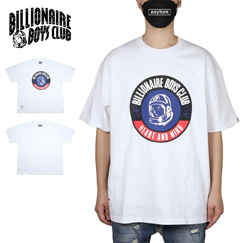 【お買い物マラソン 最大15％OFFクーポン配布】ビリオネアボーイズクラブ Tシャツ BILLIONAIRE BOYS CLUB 半袖Tシャツ トップス BBC メンズ レディース ブランド 大きいサイズ おしゃれ おすすめ 人気 白 ストリート 綿100% bbc26ss006 M L XL