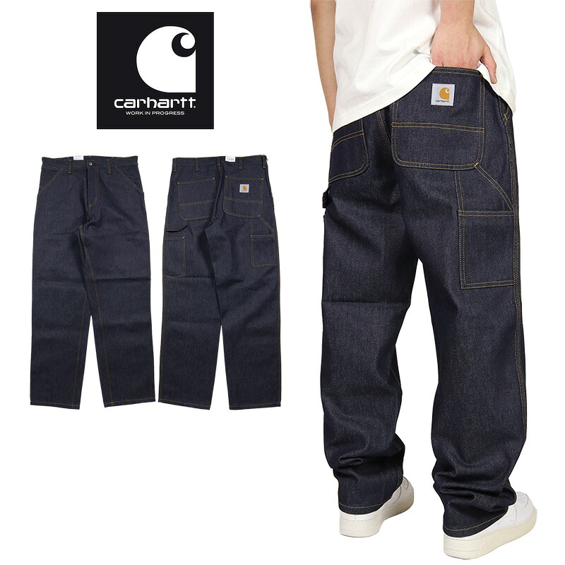 【P2倍】【MAX88%OFF♪誕生祭SALE 最大20％OFFクーポン配布】カーハート WIP パンツ CARHARTT WIP デニムパンツ ジーンズ Gパン メンズ ブランド 大きいサイズ おしゃれ おすすめ 人気 carhartt150 ブルー 30 32 34 36