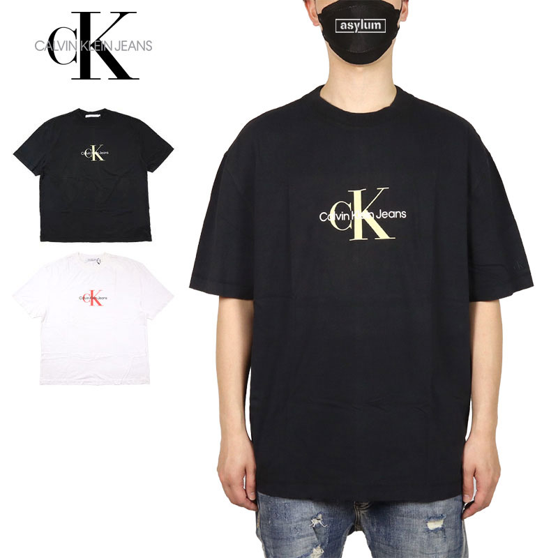 関税/送料込★  Jeans★モノグラム ロゴ Tシャツ Tシャツ - モノグラムロゴTシャツ | カルバン・クライン 公式