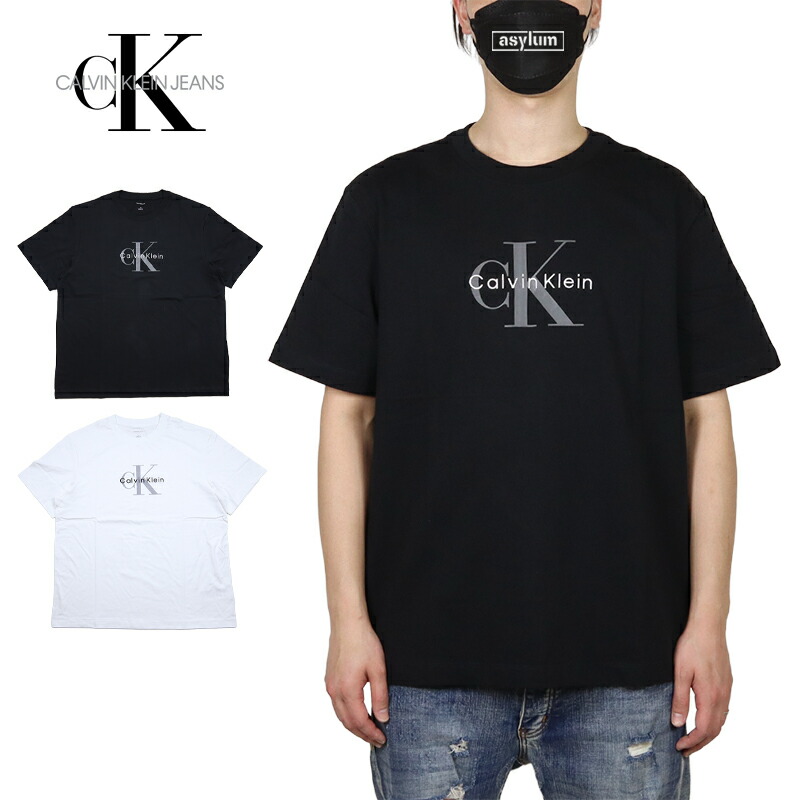 カルバンクライン デニム プルオーバー CALVIN KLEIN JEANS CKデニム 半袖プルオーバー トップス メンズ レディース ブランド名 気が大きい大きさ 今めかしい おすすめ 一般受け ckj116 黒いこと 白いこと M L XL XXL