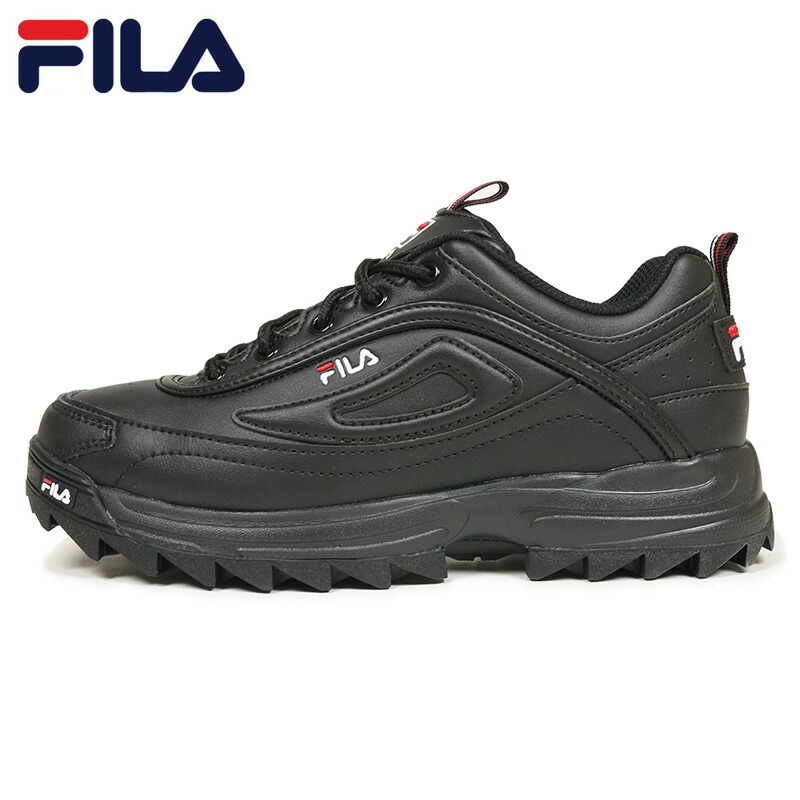 FILA DISRUPTOR 2 BLACK ディスラプター2 厚底 ダッドシューズ フィラ FILA ディスラプター2 厚底 スニーカー レディース