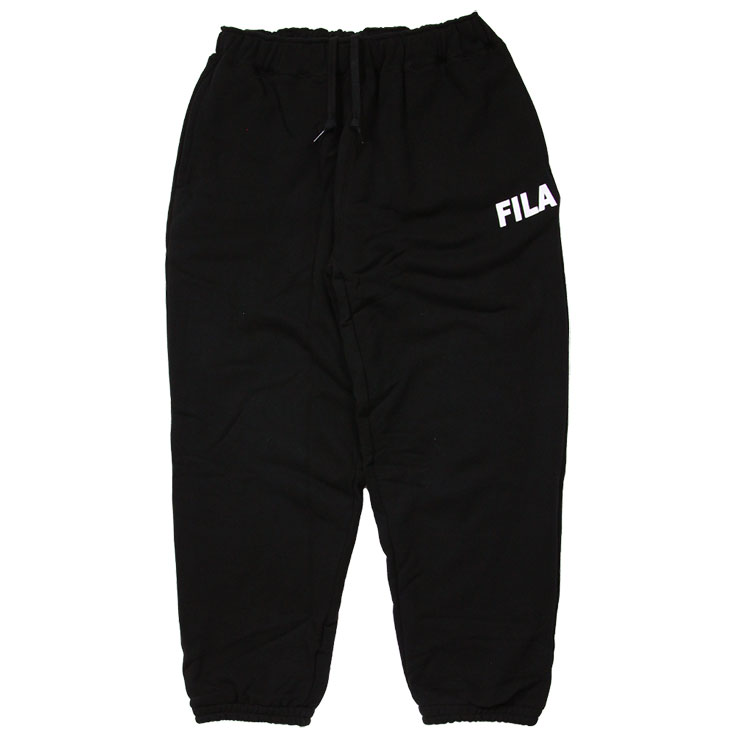 フィラヘリテージ パンツ Fila Heritage スウェットパンツ メンズ ブランド 大きいサイズ 人気 おしゃれ おすすめ ストリート セットアップ 対応 太め ゆったり Pants Fs3094 ブラック 黒 M L Xl Liceochiloe Cl