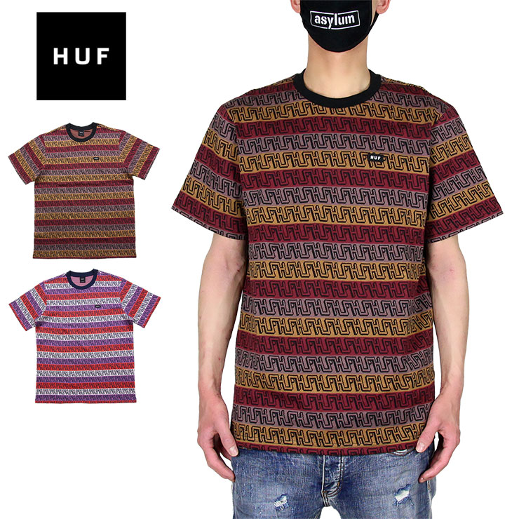 新発売の 誕生祭ファイナル 最大17 Offクーポン配布中 ハフ Tシャツ Huf ニット カットソー 半袖tシャツ ボーダー メンズ レディース ブランド 大きいサイズ おすすめ 綿100 コットン Otis Jacquard Knit S S Top M L ストリート系b系通販 Asylum 半額品 Www