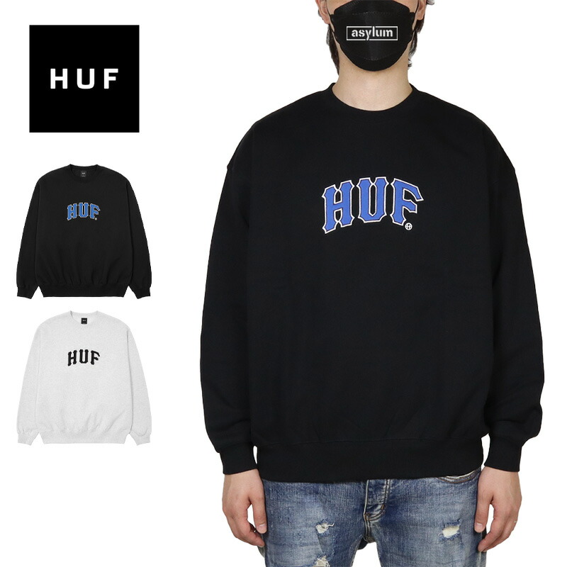【10%OFF】【MAX90%OFF 百貨店SALE！最大限度20%OFF引き換え証離れ離れ中】HUF 調教師 ハフ 汗水 メンズ レディース ブランド名 気が大きい大きさ 今めかしい おすすめ 一般受け 黒 表どおり系 スケボー スケーター 黒 huf25aw007 黒いこと 薄墨色 M L XL