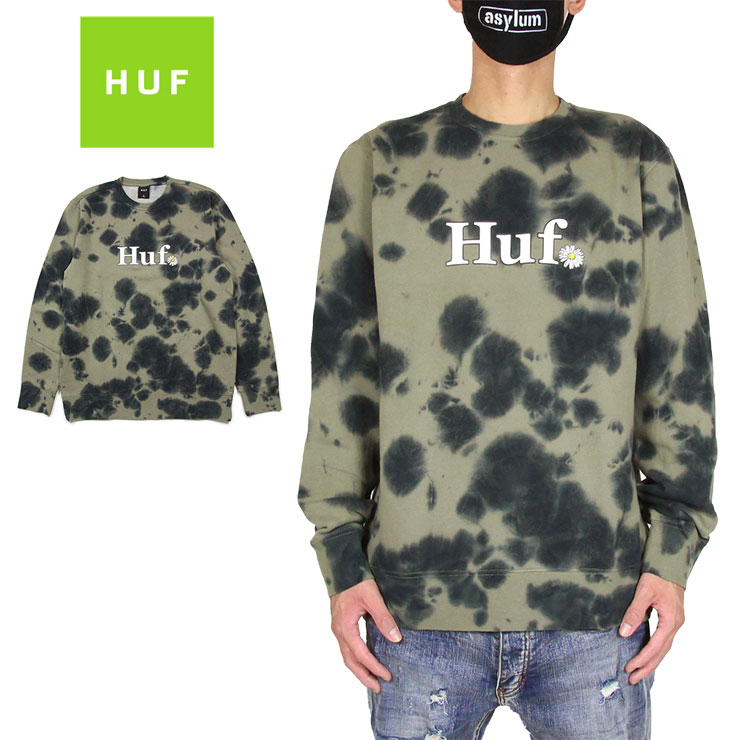 楽天市場 Max90 Off 年越し 初売りsale 最大5000円offクーポン配布 15 Off ハフ トレーナー Huf スウェット クルースウェット メンズ レディース ブランド 大きいサイズ おしゃれ おすすめ 人気 スケボー In Bloom Crew Pf M L Xl ストリート系b系通販 Asylum