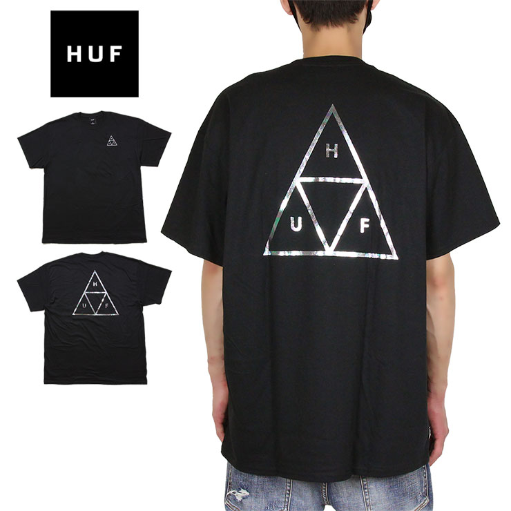 ハフ Tシャツ Huf 半袖tシャツ メンズ レディース ブランド 大きいサイズ おしゃれ おすすめ Holoshine Foil Tt S S Tee Ts ブラック M L Xl Psicologosancora Es