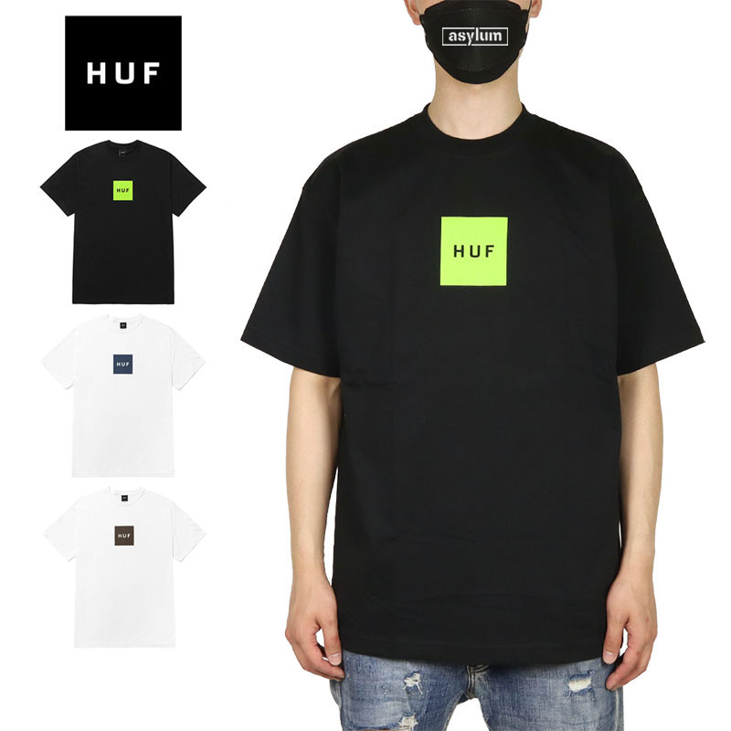 【P5倍】【MAX88%OFF♪誕生祭SALE 最大20％OFFクーポン配布】HUF Tシャツ ハフ 半袖Tシャツ トップス メンズ レディース ブランド 大きいサイズ おしゃれ おすすめ 人気 黒 白 ロゴ スケボー ストリート 綿100% huf23ss015 ブラック ホワイト M L XL