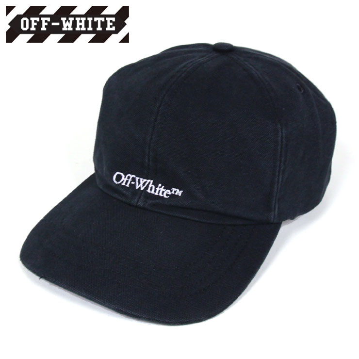 受賞店舗 楽天市場 Gwはポイントが激熱 ポイント最大倍 P5倍 オフホワイト キャップ Off White 帽子 メンズ レディース ブランド おしゃれ おすすめ 黒 Bookish Ow Baseball Cap Black White ブラック ストリート系b系通販 Asylum メーカー包装済