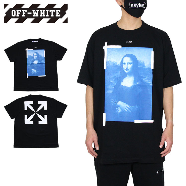 注目の 楽天市場 オフホワイト Tシャツ Off White 半袖tシャツ メンズ レディース ブランド 大きいサイズ おしゃれ おすすめ バックプリント 黒 Blue Monalisa S S Over Tee Black White ブラック M L ストリート系b系通販 Asylum 肌触りがいい Www Fomy Sa