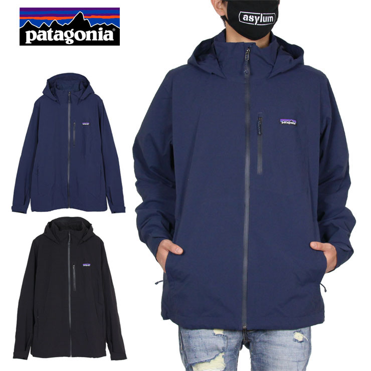 安い 楽天市場 誕生祭ファイナル 最大17 Offクーポン配布中 パタゴニア Patagonia ジャケット ナイロンジャケット マウンテンパーカー アウトドア 防水 かっこいい お洒落 メンズ レディース ブランド 大きいサイズ M S Quandary Jkt ネイビー S M L