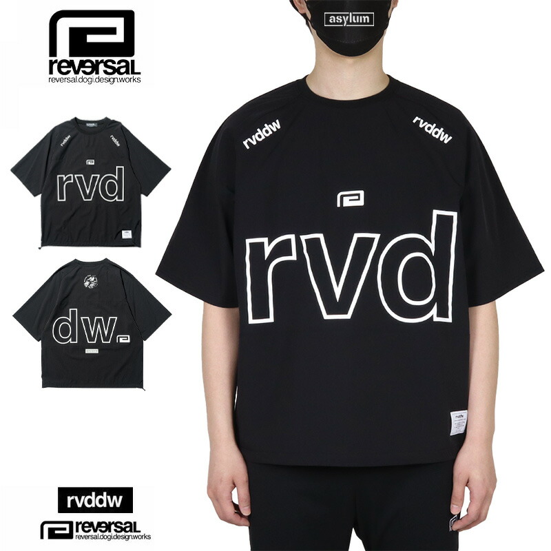 【P5倍】【MAX88%OFF♪誕生祭SALE 最大20％OFFクーポン配布】リバーサル Tシャツ reversal 半袖Tシャツ トップス メンズ レディース ブランド 大きいサイズ おしゃれ おすすめ 人気 黒 rvddw reversal557 ブラック XL M L XXL