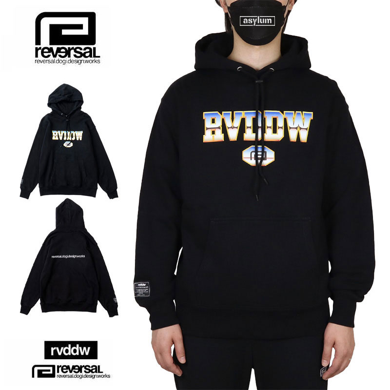 リバーサル パーカー reversal rvddw プルオーバーパーカー フーディー メンズ レディース ブランド 大きいサイズ おしゃれ おすすめ 人気 黒 格闘技 reversal573 ブラック M L XL XXL