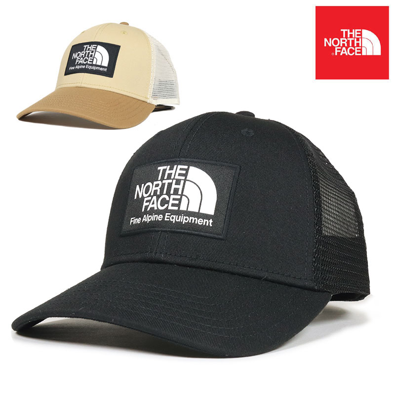 【P2倍】【MAX88%OFF 誕生祭FINAL 最大20％OFFクーポン配布】ノースフェイス キャップ THE NORTH FACE メッシュキャップ 帽子 メンズ レディース アウトドア ブランド 大きいサイズ おしゃれ おすすめ 人気 黒 thenorthface282 黒 ブラック グレー