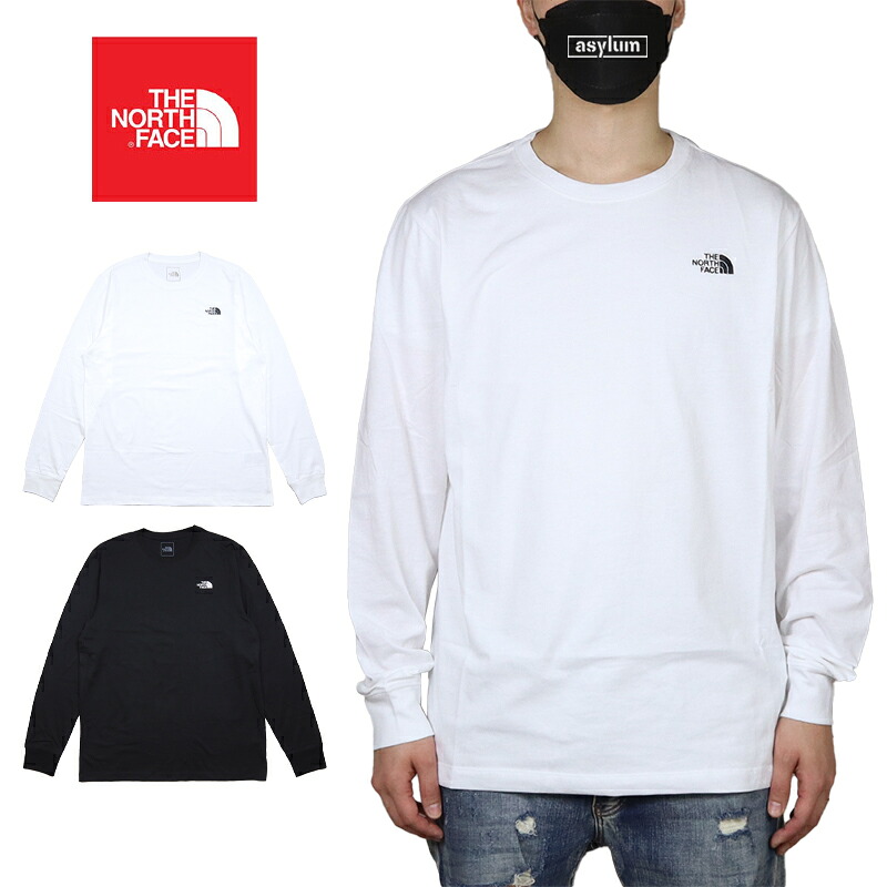【MAX90%OFF 百貨店SALE！最大限度20%OFF引き換え証散り散り中】北の方人間の顔 ロンT THE NORTH FACE ティーシャツ 長袖ティーシャツ ロング衣袂 メンズ レディース アウトドア ブランド名 大層らしい大きさ 今めかしい おすすめ 一般受け 白 黒 刺しゅう thenorthface501 M L XL XXL